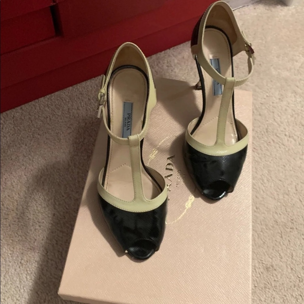 Prada Milano heels.